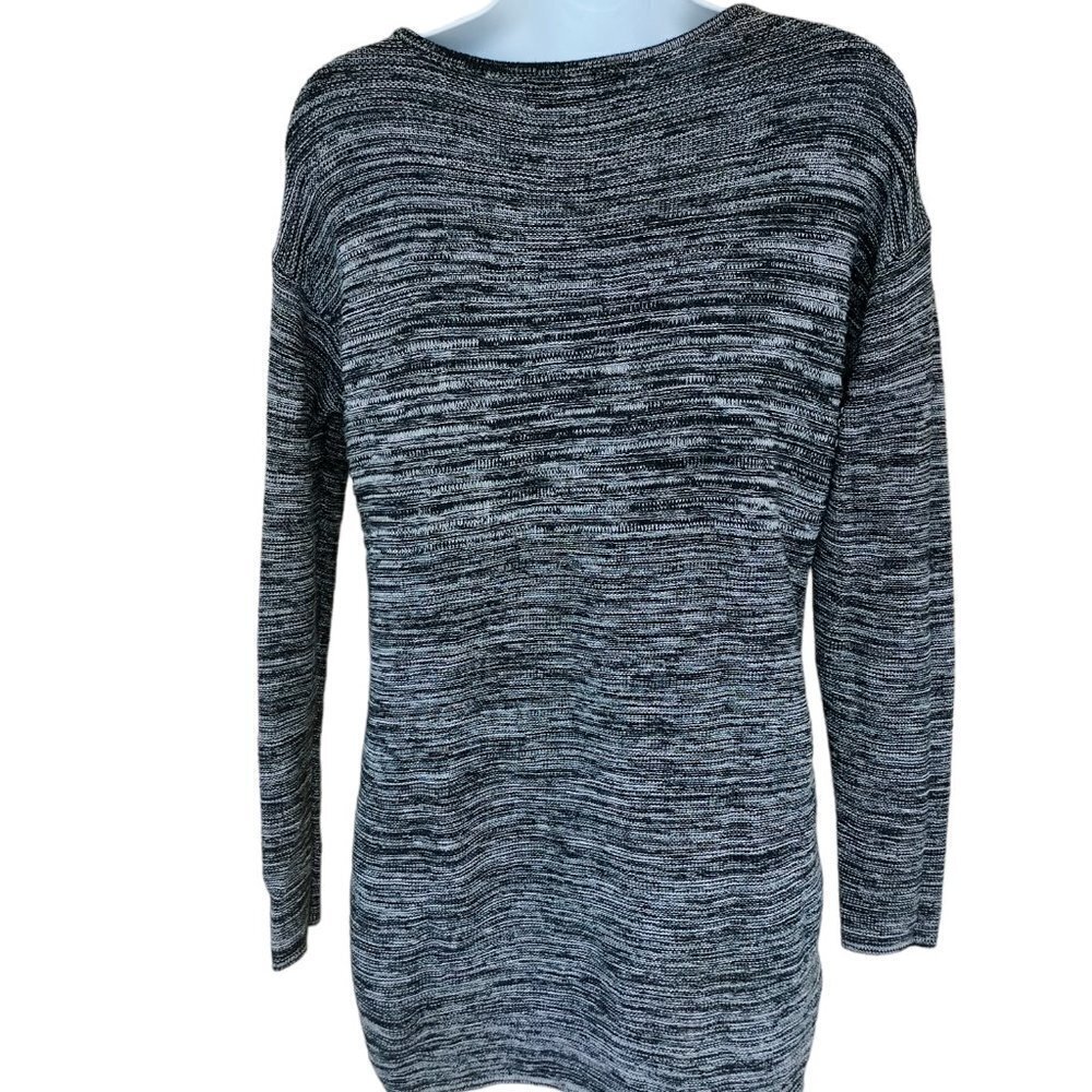 (333)Ellen Tracy Women's Marked Knit Boat Neck Pullover Sweater Size M - Picture 3 of 5